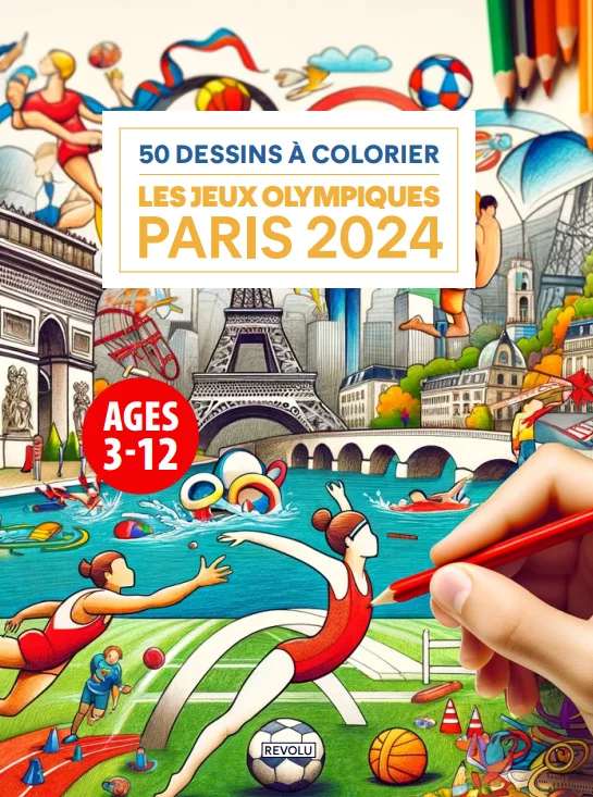 50 dessins à colorier pour enfants - Jeux Olympiques