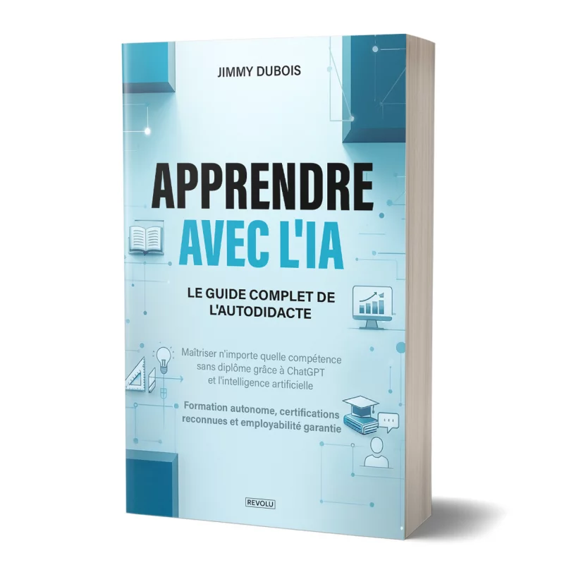 Apprendre avec l'IA : Le Guide Complet de l'Autodidacte par Jimmy Dubois - Éditions Revolu