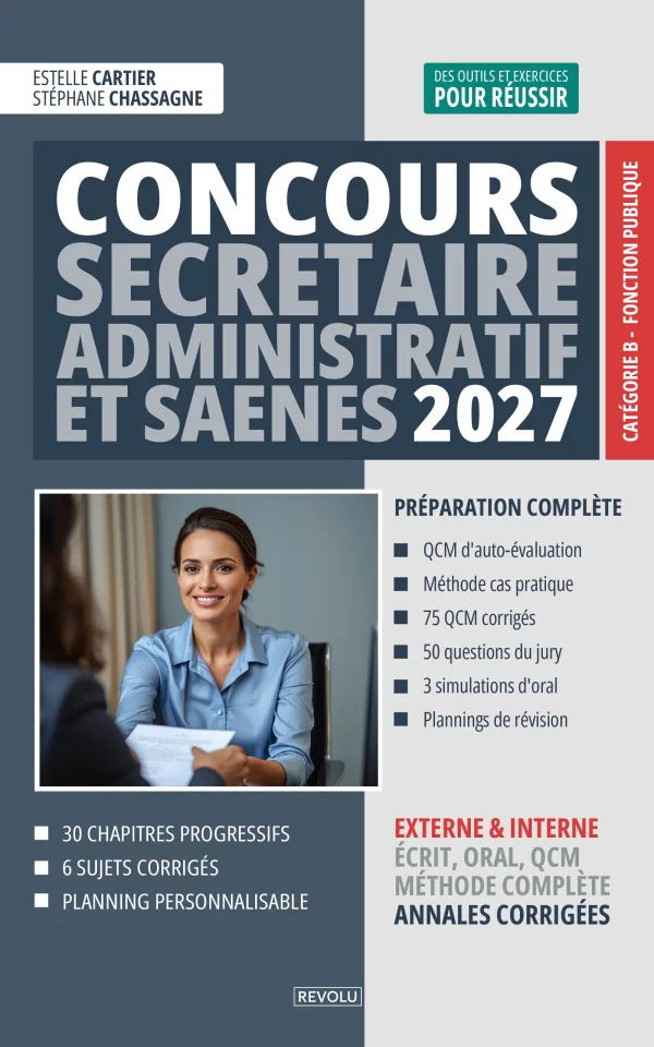 Concours Secrétaire Administratif et SAENES 2027