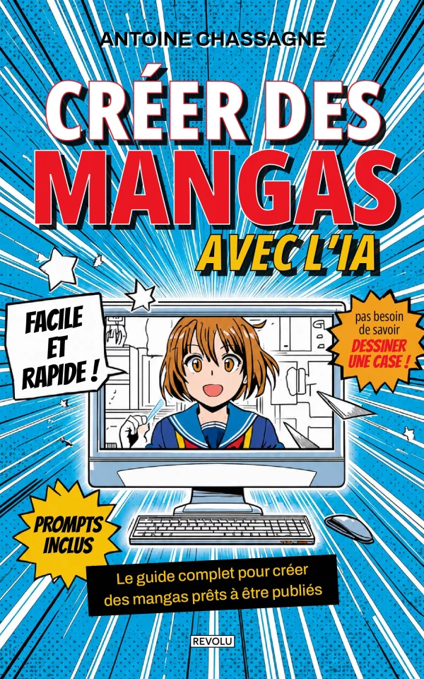 Créer des Mangas avec l’IA — Antoine Chassagne