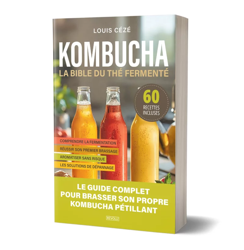 Kombucha, la bible du thé fermenté par Louis Cézé - Éditions Revolu