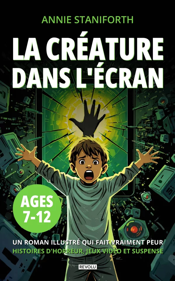 La Créature dans l'Écran : Livre Horreur Enfant